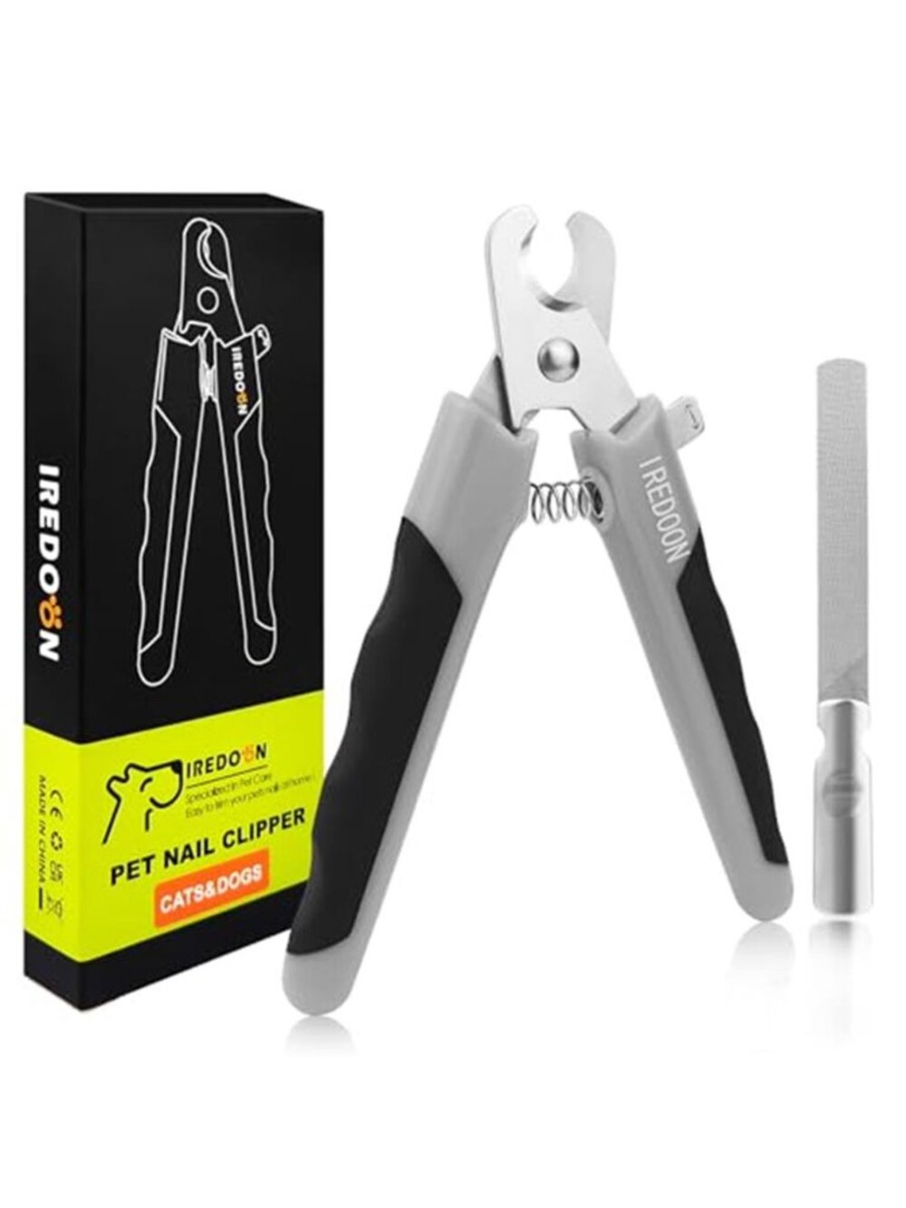 Dog Nail Clippers Ultra-Sharp Pet Nail Clippers with Nail File